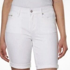 Calvin Klein Women's White Jean Shorts